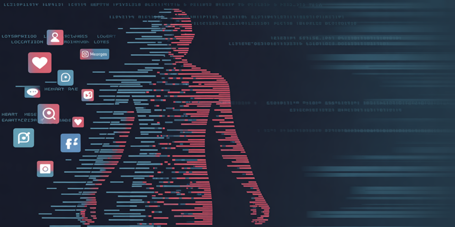 Na era da inteligência artificial, cada clique, emoção e comportamento humano pode ser rastreado, analisado e vendido — como parte de um sistema econômico invisível./Ilustração Cortesia Editorial Ideia
