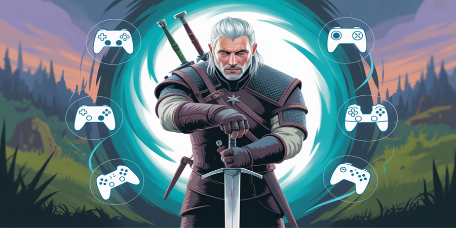 Expansão de aniversário de The Witcher 3 traz suporte inédito para mods em consoles – celebração marca 10 anos do jogo./Ilustração Cortesia Editorial Ideia