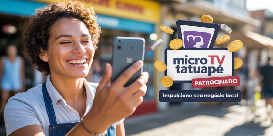 A nova economia local está sendo transmitida: renda, parcerias e publicidade direta na tela do celular./Ilustração Cortesia Editorial Ideia