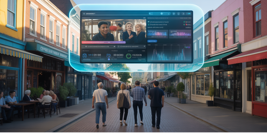 Cada bairro pode ter sua própria emissora digital — exclusiva, rentável e próxima de quem realmente importa: o público local.